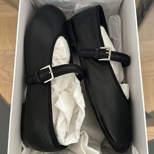 NWB The Row Boheme leather Nappa size 35.5 black new in box